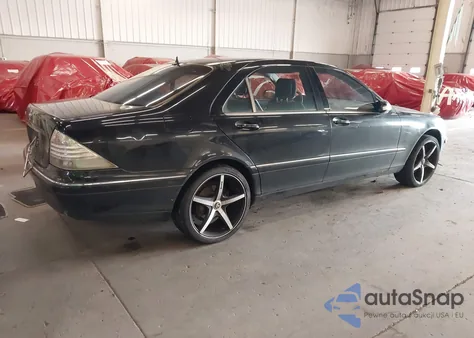 2002 Mercedes-Benz S 430 из США, поврежденный, VIN WDBNG70J32A257197